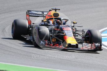 World © Octane Photographic Ltd. Formula 1 – German GP - Practice 1. Aston Martin Red Bull Racing TAG Heuer RB14 – Daniel Ricciardo. Hockenheimring, Baden-Wurttemberg, Germany. Friday 20th July 2018.