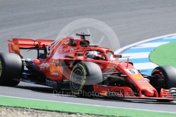 World © Octane Photographic Ltd. Formula 1 – German GP - Practice 1. Scuderia Ferrari SF71-H – Sebastian Vettel. Hockenheimring, Baden-Wurttemberg, Germany. Friday 20th July 2018.