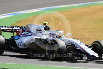 World © Octane Photographic Ltd. Formula 1 – German GP - Practice 1. Williams Martini Racing FW41 – Sergey Sirotkin. Hockenheimring, Baden-Wurttemberg, Germany. Friday 20th July 2018.