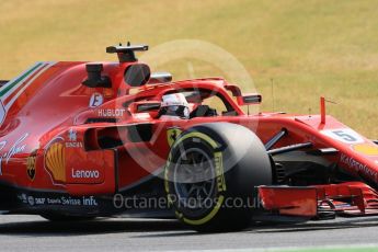 World © Octane Photographic Ltd. Formula 1 – German GP - Practice 1. Scuderia Ferrari SF71-H – Sebastian Vettel. Hockenheimring, Baden-Wurttemberg, Germany. Friday 20th July 2018.