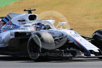World © Octane Photographic Ltd. Formula 1 – German GP - Practice 1. Williams Martini Racing FW41 – Lance Stroll. Hockenheimring, Baden-Wurttemberg, Germany. Friday 20th July 2018.