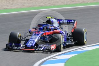 World © Octane Photographic Ltd. Formula 1 – German GP - Practice 1. Scuderia Toro Rosso STR13 – Pierre Gasly. Hockenheimring, Baden-Wurttemberg, Germany. Friday 20th July 2018.