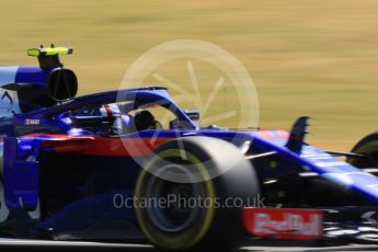 World © Octane Photographic Ltd. Formula 1 – German GP - Practice 1. Scuderia Toro Rosso STR13 – Pierre Gasly. Hockenheimring, Baden-Wurttemberg, Germany. Friday 20th July 2018.
