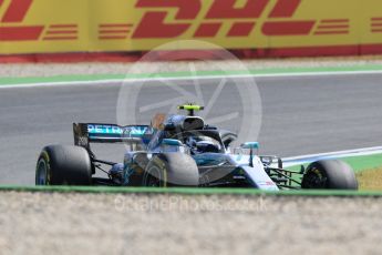 World © Octane Photographic Ltd. Formula 1 – German GP - Practice 1. Mercedes AMG Petronas Motorsport AMG F1 W09 EQ Power+ - Valtteri Bottas. Hockenheimring, Baden-Wurttemberg, Germany. Friday 20th July 2018.
