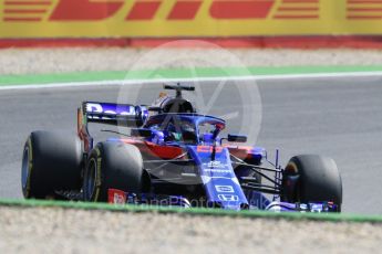 World © Octane Photographic Ltd. Formula 1 – German GP - Practice 1. Scuderia Toro Rosso STR13 – Brendon Hartley. Hockenheimring, Baden-Wurttemberg, Germany. Friday 20th July 2018.