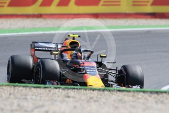 World © Octane Photographic Ltd. Formula 1 – German GP - Practice 1. Aston Martin Red Bull Racing TAG Heuer RB14 – Max Verstappen. Hockenheimring, Baden-Wurttemberg, Germany. Friday 20th July 2018.
