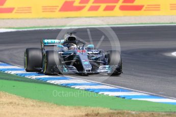 World © Octane Photographic Ltd. Formula 1 – German GP - Practice 1. Mercedes AMG Petronas Motorsport AMG F1 W09 EQ Power+ - Lewis Hamilton. Hockenheimring, Baden-Wurttemberg, Germany. Friday 20th July 2018.