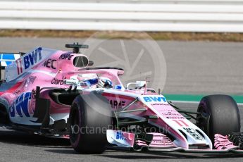 World © Octane Photographic Ltd. Formula 1 – German GP - Practice 1. Sahara Force India VJM11 - Sergio Perez. Hockenheimring, Baden-Wurttemberg, Germany. Friday 20th July 2018.