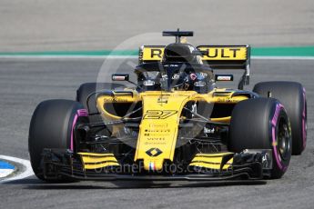 World © Octane Photographic Ltd. Formula 1 – German GP - Practice 1. Renault Sport F1 Team RS18 – Nico Hulkenberg. Hockenheimring, Baden-Wurttemberg, Germany. Friday 20th July 2018.