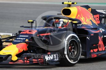 World © Octane Photographic Ltd. Formula 1 – German GP - Practice 1. Aston Martin Red Bull Racing TAG Heuer RB14 – Max Verstappen. Hockenheimring, Baden-Wurttemberg, Germany. Friday 20th July 2018.