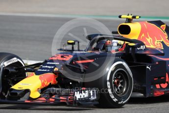 World © Octane Photographic Ltd. Formula 1 – German GP - Practice 1. Aston Martin Red Bull Racing TAG Heuer RB14 – Max Verstappen. Hockenheimring, Baden-Wurttemberg, Germany. Friday 20th July 2018.