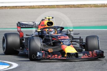 World © Octane Photographic Ltd. Formula 1 – German GP - Practice 1. Aston Martin Red Bull Racing TAG Heuer RB14 – Max Verstappen. Hockenheimring, Baden-Wurttemberg, Germany. Friday 20th July 2018.