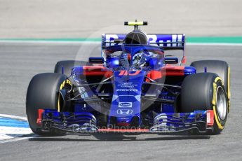 World © Octane Photographic Ltd. Formula 1 – German GP - Practice 1. Scuderia Toro Rosso STR13 – Pierre Gasly. Hockenheimring, Baden-Wurttemberg, Germany. Friday 20th July 2018.