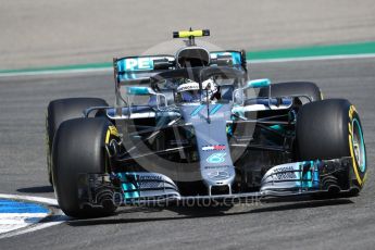 World © Octane Photographic Ltd. Formula 1 – German GP - Practice 1. Mercedes AMG Petronas Motorsport AMG F1 W09 EQ Power+ - Valtteri Bottas. Hockenheimring, Baden-Wurttemberg, Germany. Friday 20th July 2018.