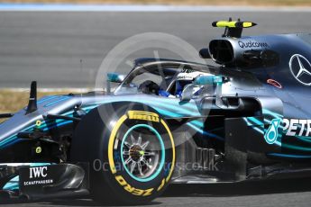 World © Octane Photographic Ltd. Formula 1 – German GP - Practice 1. Mercedes AMG Petronas Motorsport AMG F1 W09 EQ Power+ - Valtteri Bottas. Hockenheimring, Baden-Wurttemberg, Germany. Friday 20th July 2018.