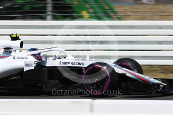 World © Octane Photographic Ltd. Formula 1 – German GP - Practice 1. Williams Martini Racing FW41 – Sergey Sirotkin. Hockenheimring, Baden-Wurttemberg, Germany. Friday 20th July 2018.