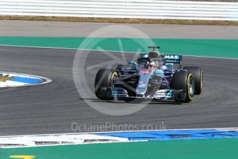 World © Octane Photographic Ltd. Formula 1 – German GP - Practice 1. Mercedes AMG Petronas Motorsport AMG F1 W09 EQ Power+ - Lewis Hamilton. Hockenheimring, Baden-Wurttemberg, Germany. Friday 20th July 2018.