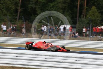 World © Octane Photographic Ltd. Formula 1 – German GP - Practice 1. Scuderia Ferrari SF71-H – Sebastian Vettel. Hockenheimring, Baden-Wurttemberg, Germany. Friday 20th July 2018.