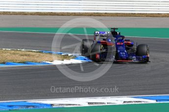 World © Octane Photographic Ltd. Formula 1 – German GP - Practice 1. Scuderia Toro Rosso STR13 – Brendon Hartley. Hockenheimring, Baden-Wurttemberg, Germany. Friday 20th July 2018.