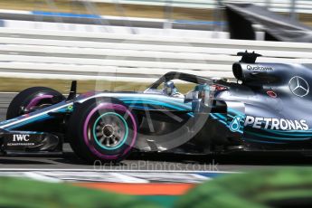 World © Octane Photographic Ltd. Formula 1 – German GP - Practice 1. Mercedes AMG Petronas Motorsport AMG F1 W09 EQ Power+ - Lewis Hamilton. Hockenheimring, Baden-Wurttemberg, Germany. Friday 20th July 2018.