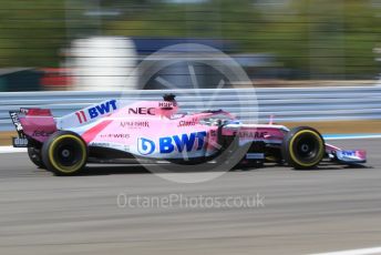 World © Octane Photographic Ltd. Formula 1 – German GP - Practice 2. Sahara Force India VJM11 - Sergio Perez. Hockenheimring, Baden-Wurttemberg, Germany. Friday 20th July 2018.