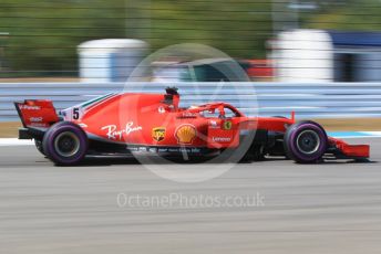 World © Octane Photographic Ltd. Formula 1 – German GP - Practice 2. Scuderia Ferrari SF71-H – Sebastian Vettel. Hockenheimring, Baden-Wurttemberg, Germany. Friday 20th July 2018.