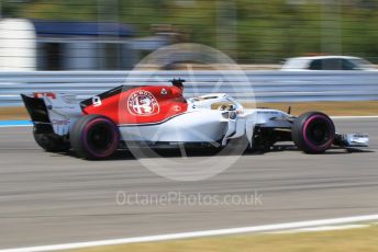 World © Octane Photographic Ltd. Formula 1 – German GP - Practice 2. Alfa Romeo Sauber F1 Team C37 – Marcus Ericsson. Hockenheimring, Baden-Wurttemberg, Germany. Friday 20th July 2018.