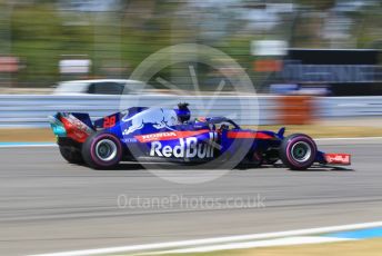 World © Octane Photographic Ltd. Formula 1 – German GP - Practice 2. Scuderia Toro Rosso STR13 – Brendon Hartley. Hockenheimring, Baden-Wurttemberg, Germany. Friday 20th July 2018.