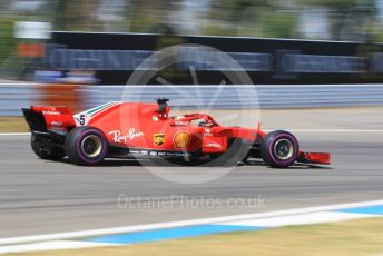 World © Octane Photographic Ltd. Formula 1 – German GP - Practice 2. Scuderia Ferrari SF71-H – Sebastian Vettel. Hockenheimring, Baden-Wurttemberg, Germany. Friday 20th July 2018.