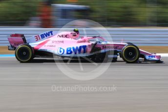 World © Octane Photographic Ltd. Formula 1 – German GP - Practice 2. Sahara Force India VJM11 - Esteban Ocon. Hockenheimring, Baden-Wurttemberg, Germany. Friday 20th July 2018.
