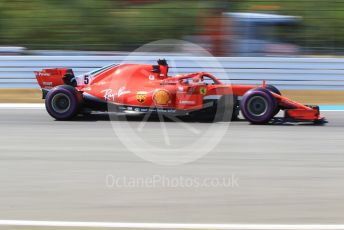 World © Octane Photographic Ltd. Formula 1 – German GP - Practice 2. Scuderia Ferrari SF71-H – Sebastian Vettel. Hockenheimring, Baden-Wurttemberg, Germany. Friday 20th July 2018.