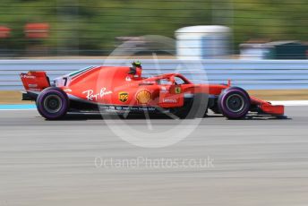 World © Octane Photographic Ltd. Formula 1 – German GP - Practice 2. Scuderia Ferrari SF71-H – Kimi Raikkonen. Hockenheimring, Baden-Wurttemberg, Germany. Friday 20th July 2018.