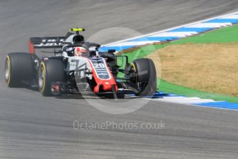 World © Octane Photographic Ltd. Formula 1 – German GP - Practice 2. Haas F1 Team VF-18 – Kevin Magnussen. Hockenheimring, Baden-Wurttemberg, Germany. Friday 20th July 2018.