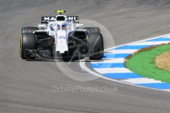 World © Octane Photographic Ltd. Formula 1 – German GP - Practice 2. Williams Martini Racing FW41 – Sergey Sirotkin. Hockenheimring, Baden-Wurttemberg, Germany. Friday 20th July 2018.