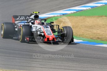 World © Octane Photographic Ltd. Formula 1 – German GP - Practice 2. Haas F1 Team VF-18 – Kevin Magnussen. Hockenheimring, Baden-Wurttemberg, Germany. Friday 20th July 2018.