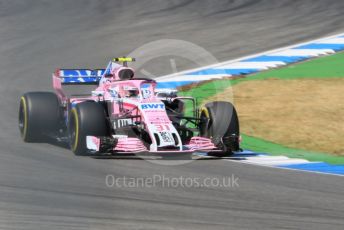 World © Octane Photographic Ltd. Formula 1 – German GP - Practice 2. Sahara Force India VJM11 - Esteban Ocon. Hockenheimring, Baden-Wurttemberg, Germany. Friday 20th July 2018.