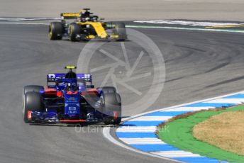 World © Octane Photographic Ltd. Formula 1 – German GP - Practice 2. Scuderia Toro Rosso STR13 – Pierre Gasly. Hockenheimring, Baden-Wurttemberg, Germany. Friday 20th July 2018.