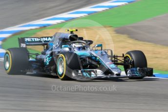 World © Octane Photographic Ltd. Formula 1 – German GP - Practice 2. Mercedes AMG Petronas Motorsport AMG F1 W09 EQ Power+ - Valtteri Bottas. Hockenheimring, Baden-Wurttemberg, Germany. Friday 20th July 2018.