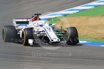 World © Octane Photographic Ltd. Formula 1 – German GP - Practice 2. Alfa Romeo Sauber F1 Team C37 – Marcus Ericsson. Hockenheimring, Baden-Wurttemberg, Germany. Friday 20th July 2018.