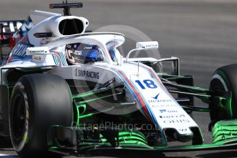 World © Octane Photographic Ltd. Formula 1 – German GP - Practice 2. Williams Martini Racing FW41 – Lance Stroll. Hockenheimring, Baden-Wurttemberg, Germany. Friday 20th July 2018.