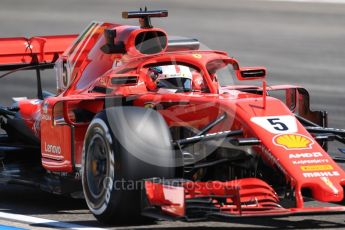 World © Octane Photographic Ltd. Formula 1 – German GP - Practice 2. Scuderia Ferrari SF71-H – Sebastian Vettel. Hockenheimring, Baden-Wurttemberg, Germany. Friday 20th July 2018.