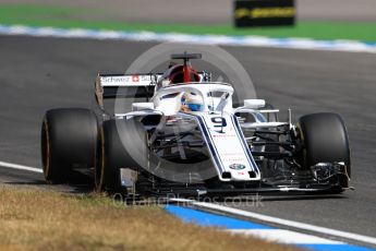 World © Octane Photographic Ltd. Formula 1 – German GP - Practice 2. Alfa Romeo Sauber F1 Team C37 – Marcus Ericsson. Hockenheimring, Baden-Wurttemberg, Germany. Friday 20th July 2018.