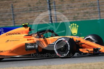World © Octane Photographic Ltd. Formula 1 – German GP - Practice 2. McLaren MCL33 – Stoffel Vandoorne. Hockenheimring, Baden-Wurttemberg, Germany. Friday 20th July 2018.
