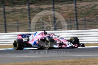 World © Octane Photographic Ltd. Formula 1 – German GP - Practice 2. Sahara Force India VJM11 - Sergio Perez. Hockenheimring, Baden-Wurttemberg, Germany. Friday 20th July 2018.