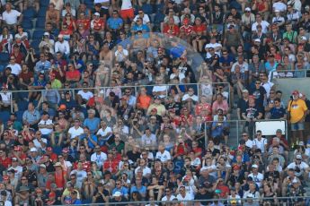World © Octane Photographic Ltd. Formula 1 – German GP - Practice 2. Fans in the Mercedes grandstand. Hockenheimring, Baden-Wurttemberg, Germany. Friday 20th July 2018.