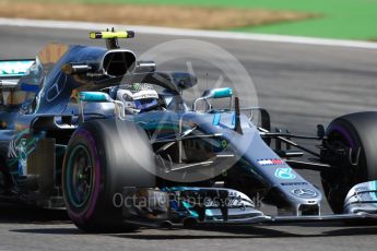World © Octane Photographic Ltd. Formula 1 – German GP - Practice 2. Mercedes AMG Petronas Motorsport AMG F1 W09 EQ Power+ - Valtteri Bottas. Hockenheimring, Baden-Wurttemberg, Germany. Friday 20th July 2018.