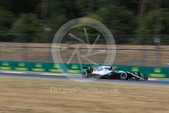 World © Octane Photographic Ltd. Formula 1 – German GP - Practice 2. Mercedes AMG Petronas Motorsport AMG F1 W09 EQ Power+ - Lewis Hamilton. Hockenheimring, Baden-Wurttemberg, Germany. Friday 20th July 2018.