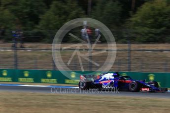 World © Octane Photographic Ltd. Formula 1 – German GP - Practice 2. Scuderia Toro Rosso STR13 – Brendon Hartley. Hockenheimring, Baden-Wurttemberg, Germany. Friday 20th July 2018.
