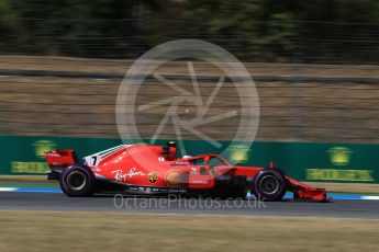 World © Octane Photographic Ltd. Formula 1 – German GP - Practice 2. Scuderia Ferrari SF71-H – Kimi Raikkonen. Hockenheimring, Baden-Wurttemberg, Germany. Friday 20th July 2018.