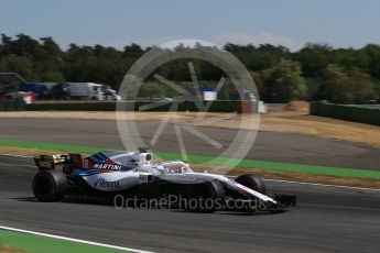 World © Octane Photographic Ltd. Formula 1 – German GP - Practice 2. Williams Martini Racing FW41 – Lance Stroll. Hockenheimring, Baden-Wurttemberg, Germany. Friday 20th July 2018.